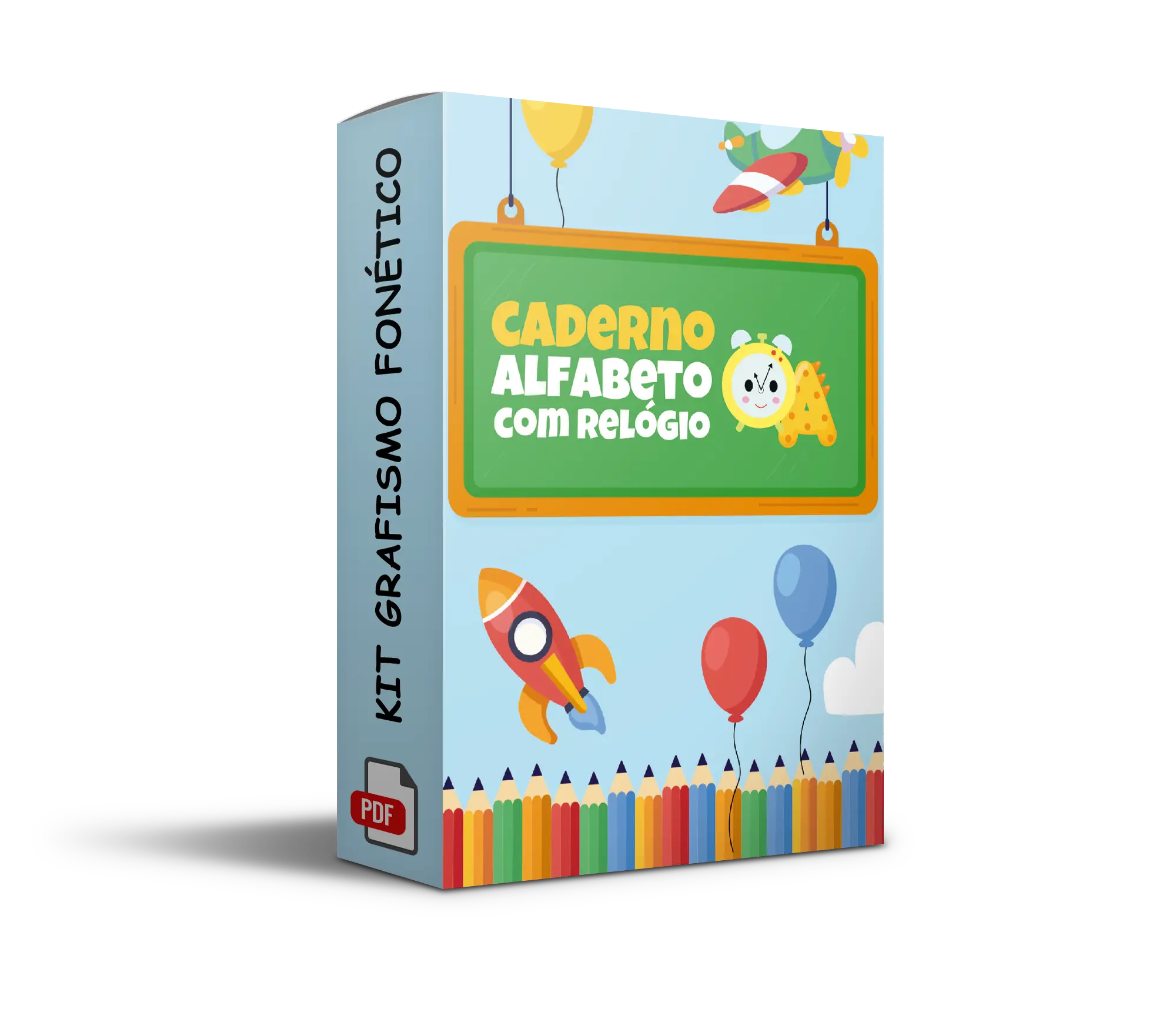 Cuaderno del Alfabeto con Reloj